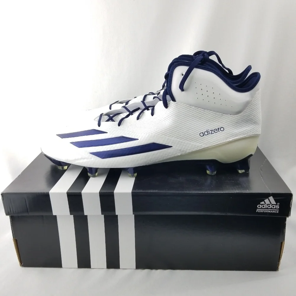 Adidas 5‎ Star 5.0 Mid Cleats Size 16